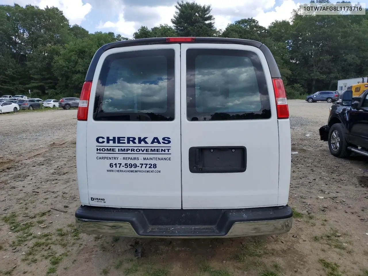 2020 GMC Savana G2500 VIN: 1GTW7AFG8L1173716 Lot: 64387705
