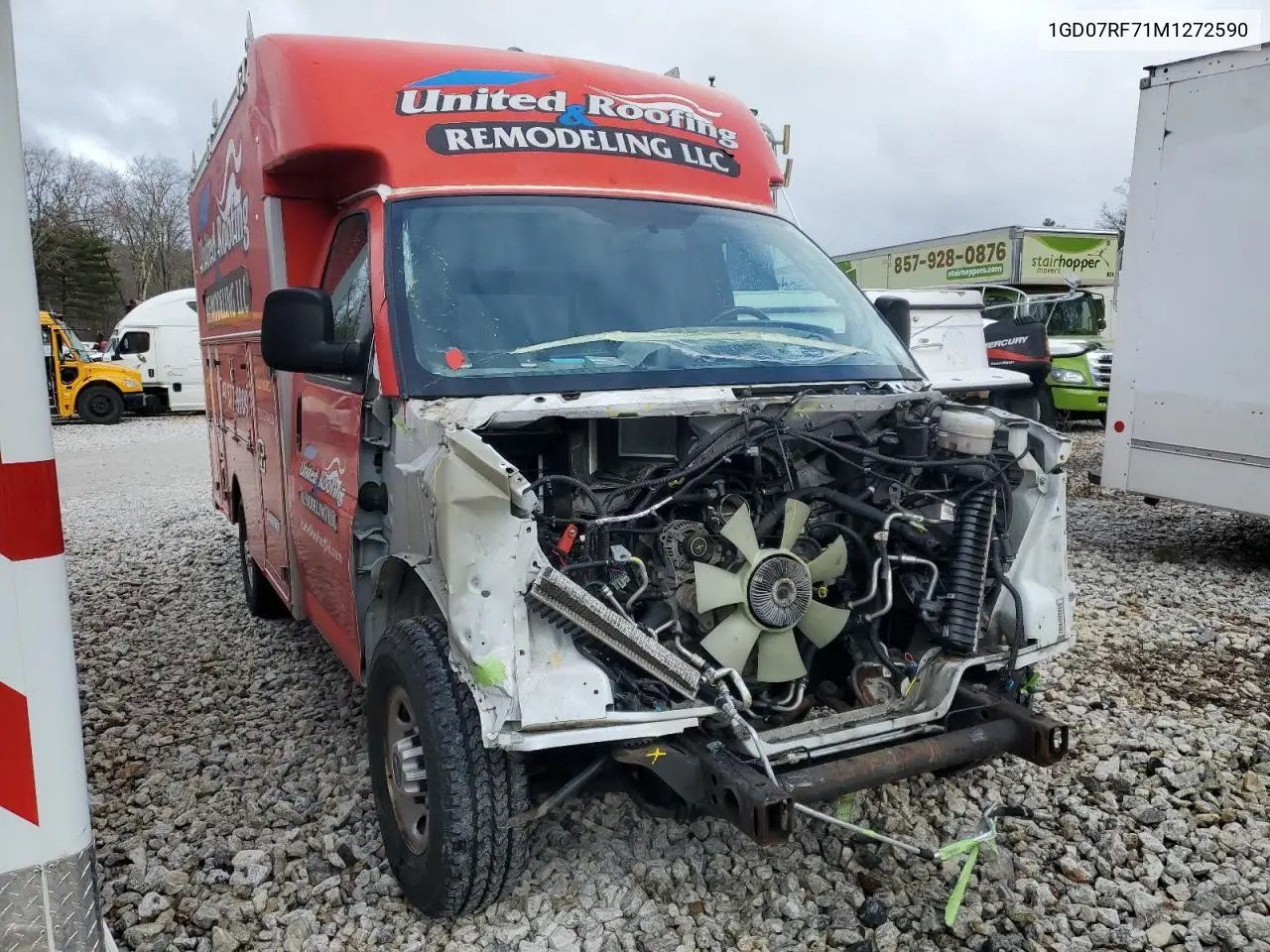 2021 GMC Savana Cutaway G3500 VIN: 1GD07RF71M1272590 Lot: 46154935