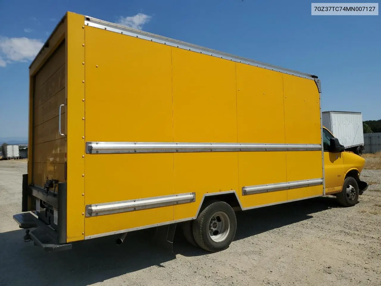 2021 GMC Savana Cutaway G3500 VIN: 7GZ37TC74MN007127 Lot: 60283975