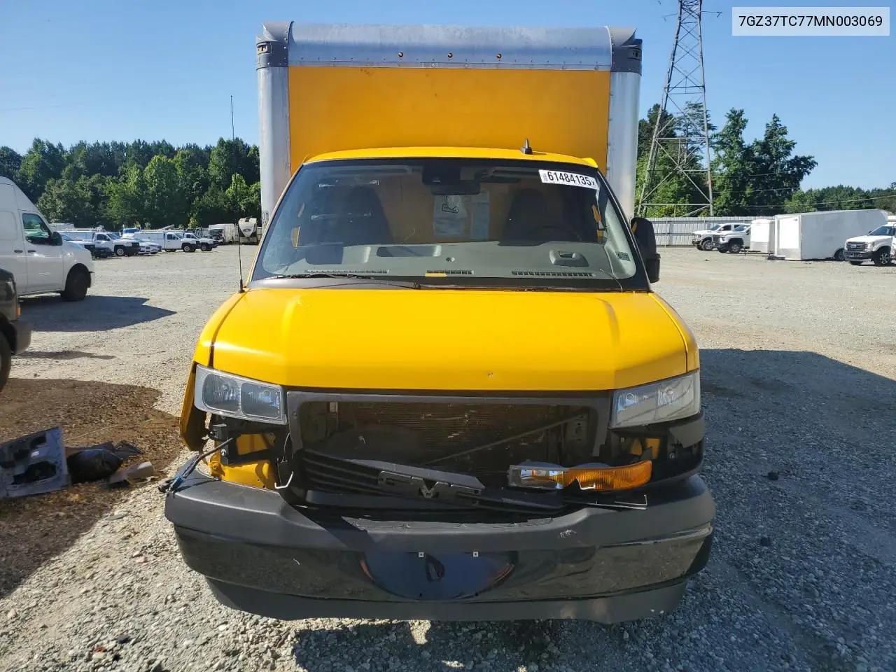 2021 GMC Savana Cutaway G3500 VIN: 7GZ37TC77MN003069 Lot: 61484135
