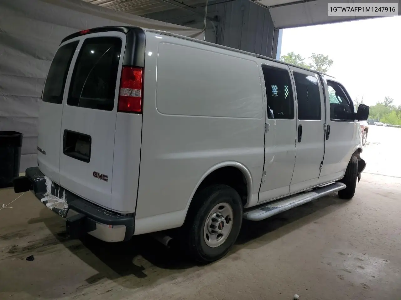 2021 GMC Savana G2500 VIN: 1GTW7AFP1M1247916 Lot: 62503525