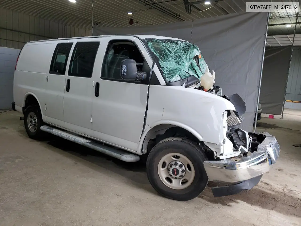 2021 GMC Savana G2500 VIN: 1GTW7AFP1M1247916 Lot: 62503525