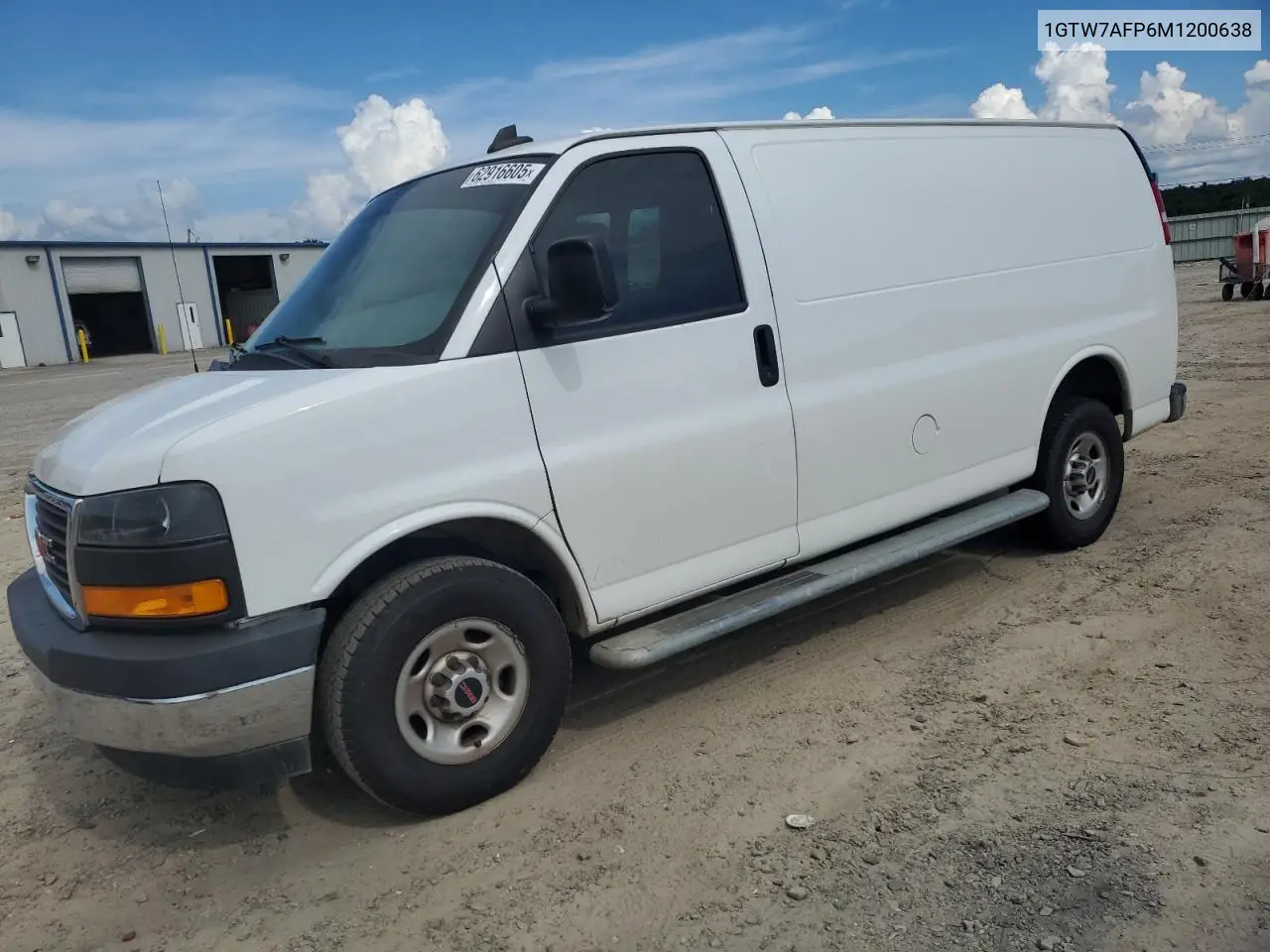 2021 GMC Savana G2500 VIN: 1GTW7AFP6M1200638 Lot: 62916605