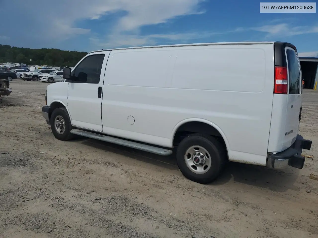 2021 GMC Savana G2500 VIN: 1GTW7AFP6M1200638 Lot: 62916605