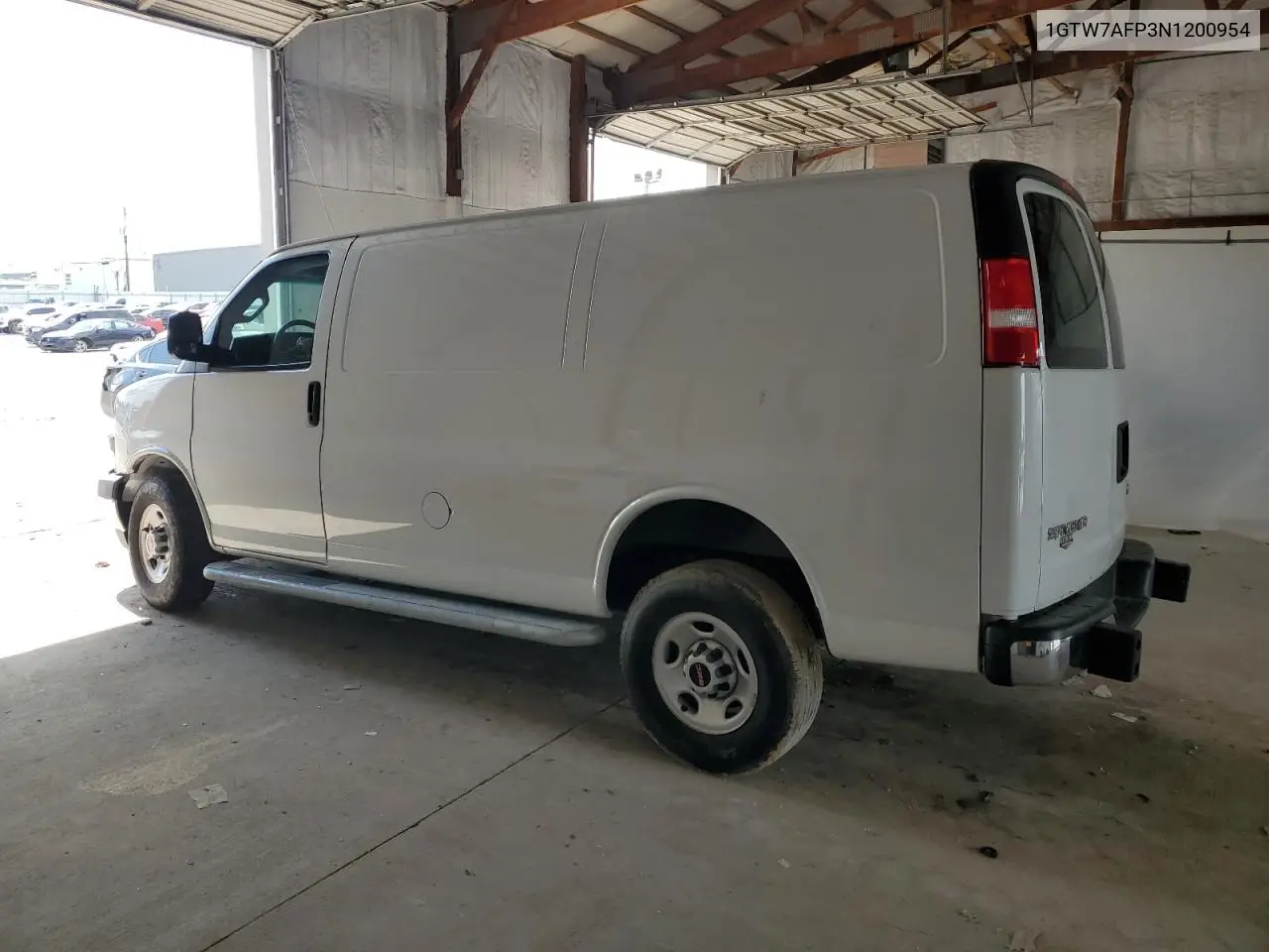 2022 GMC Savana G2500 VIN: 1GTW7AFP3N1200954 Lot: 54533455