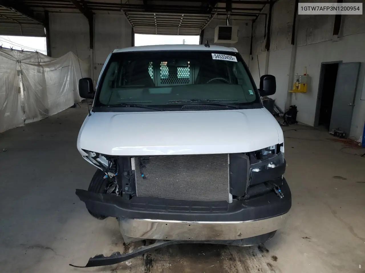2022 GMC Savana G2500 VIN: 1GTW7AFP3N1200954 Lot: 54533455