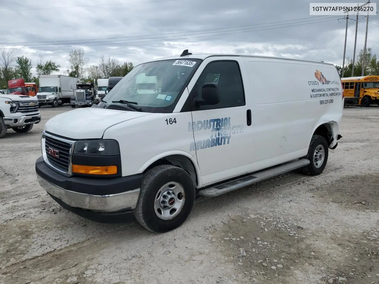 2022 GMC Savana G2500 VIN: 1GTW7AFP5N1246270 Lot: 56471635