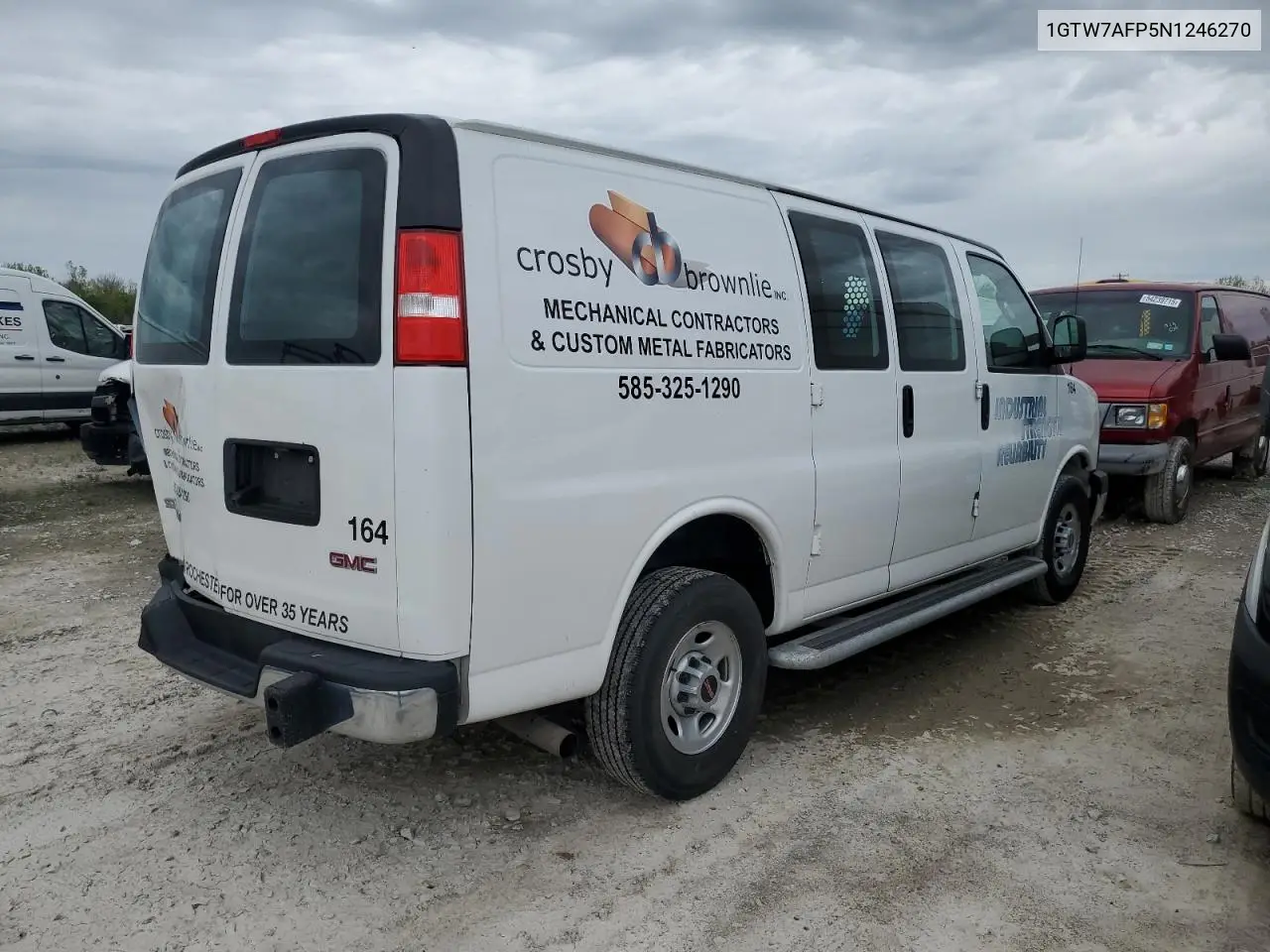 2022 GMC Savana G2500 VIN: 1GTW7AFP5N1246270 Lot: 56471635