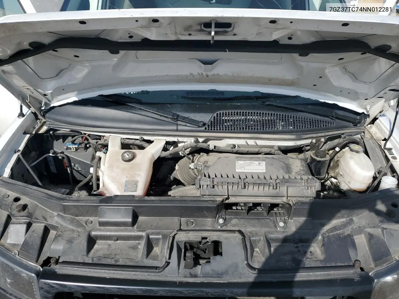 2022 GMC Savana Cutaway G3500 VIN: 7GZ37TC74NN012281 Lot: 56482155