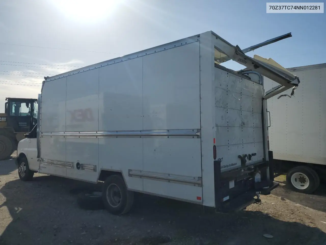 2022 GMC Savana Cutaway G3500 VIN: 7GZ37TC74NN012281 Lot: 56482155
