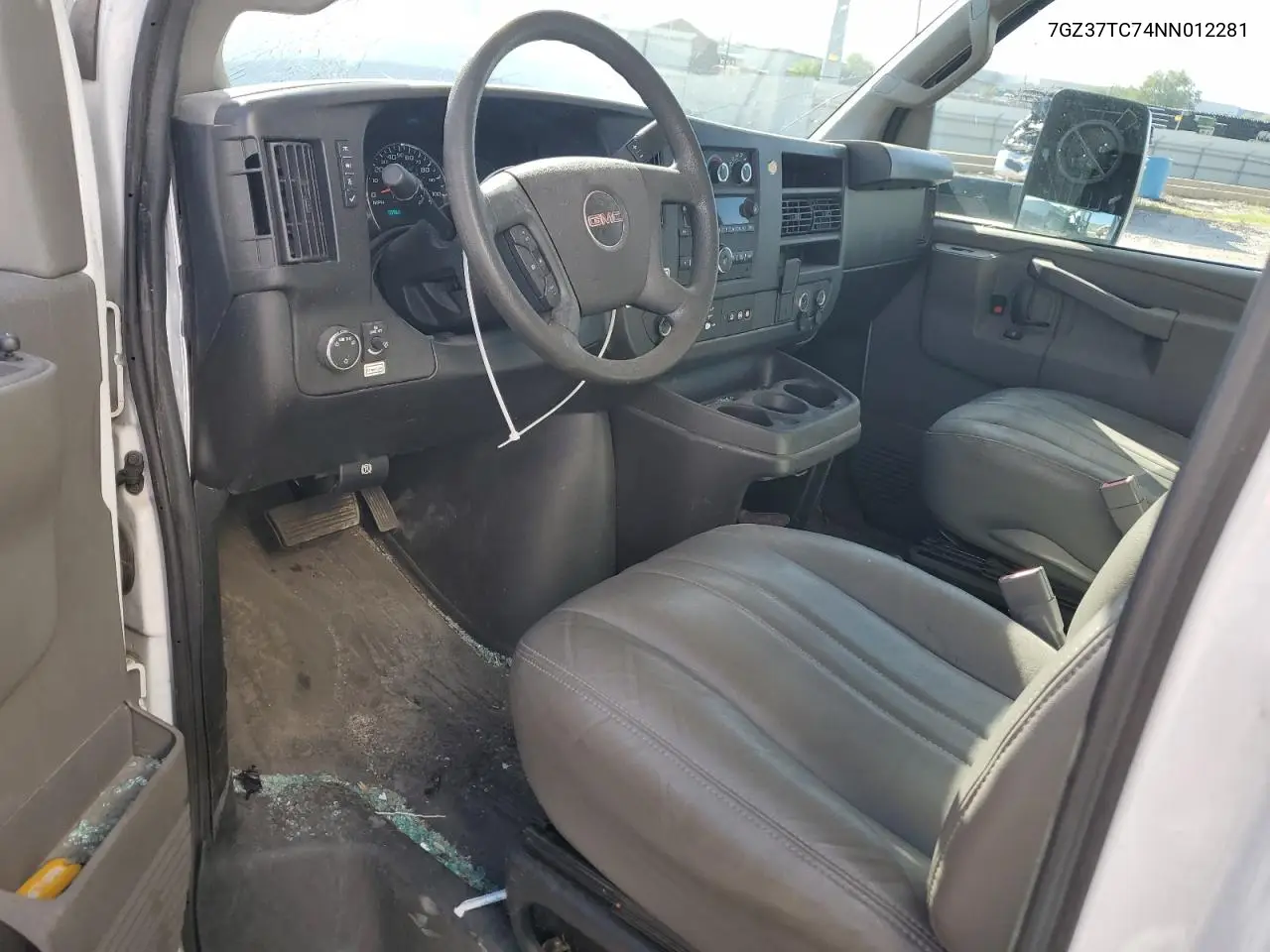 2022 GMC Savana Cutaway G3500 VIN: 7GZ37TC74NN012281 Lot: 56482155