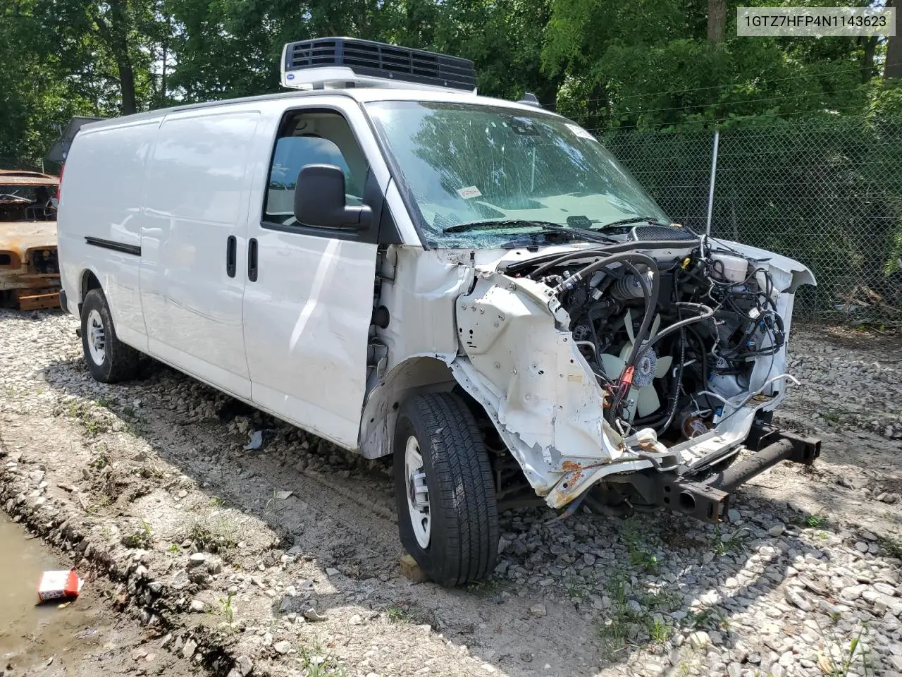 2022 GMC Savana G3500 VIN: 1GTZ7HFP4N1143623 Lot: 57493805