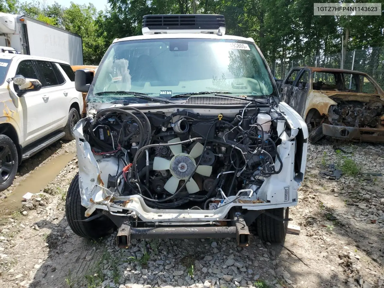 2022 GMC Savana G3500 VIN: 1GTZ7HFP4N1143623 Lot: 57493805