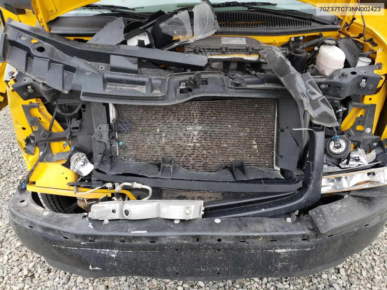 2022 GMC Savana Cutaway G3500 VIN: 7GZ37TC73NN002423 Lot: 61386495