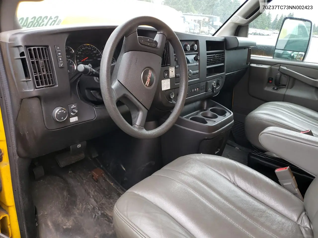 2022 GMC Savana Cutaway G3500 VIN: 7GZ37TC73NN002423 Lot: 61386495