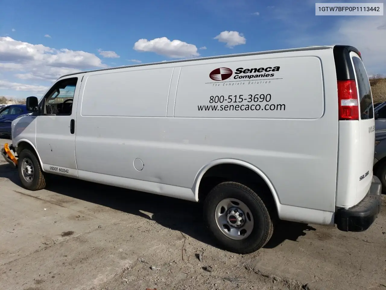 2023 GMC Savana G2500 VIN: 1GTW7BFP0P1113442 Lot: 46428215