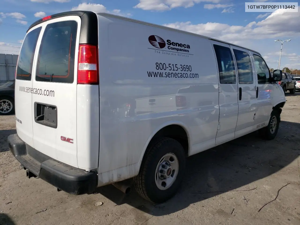 2023 GMC Savana G2500 VIN: 1GTW7BFP0P1113442 Lot: 46428215