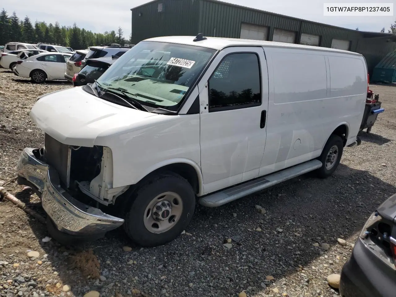 2023 GMC Savana G2500 VIN: 1GTW7AFP8P1237405 Lot: 54728025