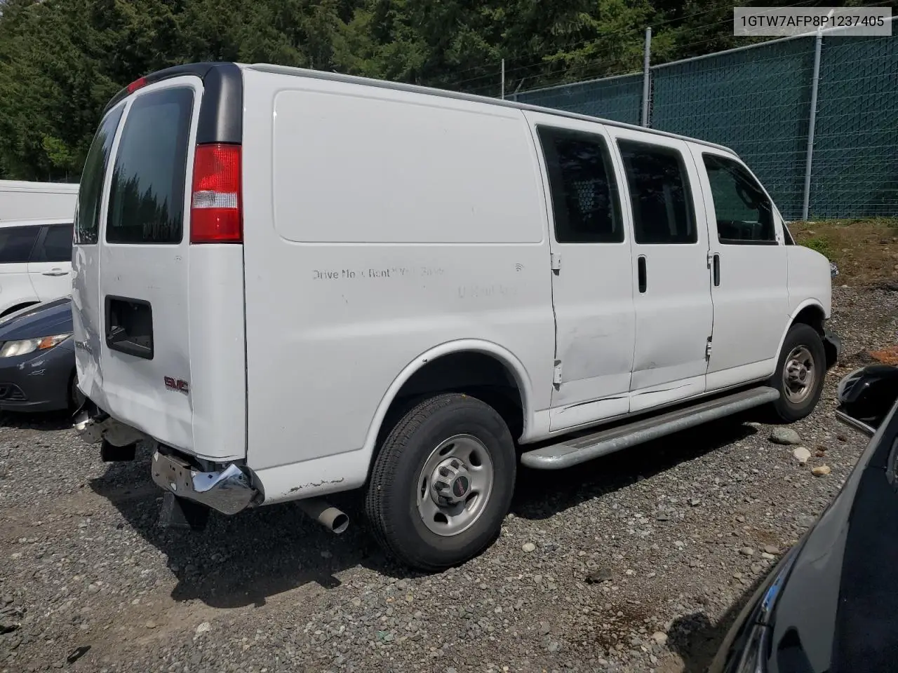 2023 GMC Savana G2500 VIN: 1GTW7AFP8P1237405 Lot: 54728025
