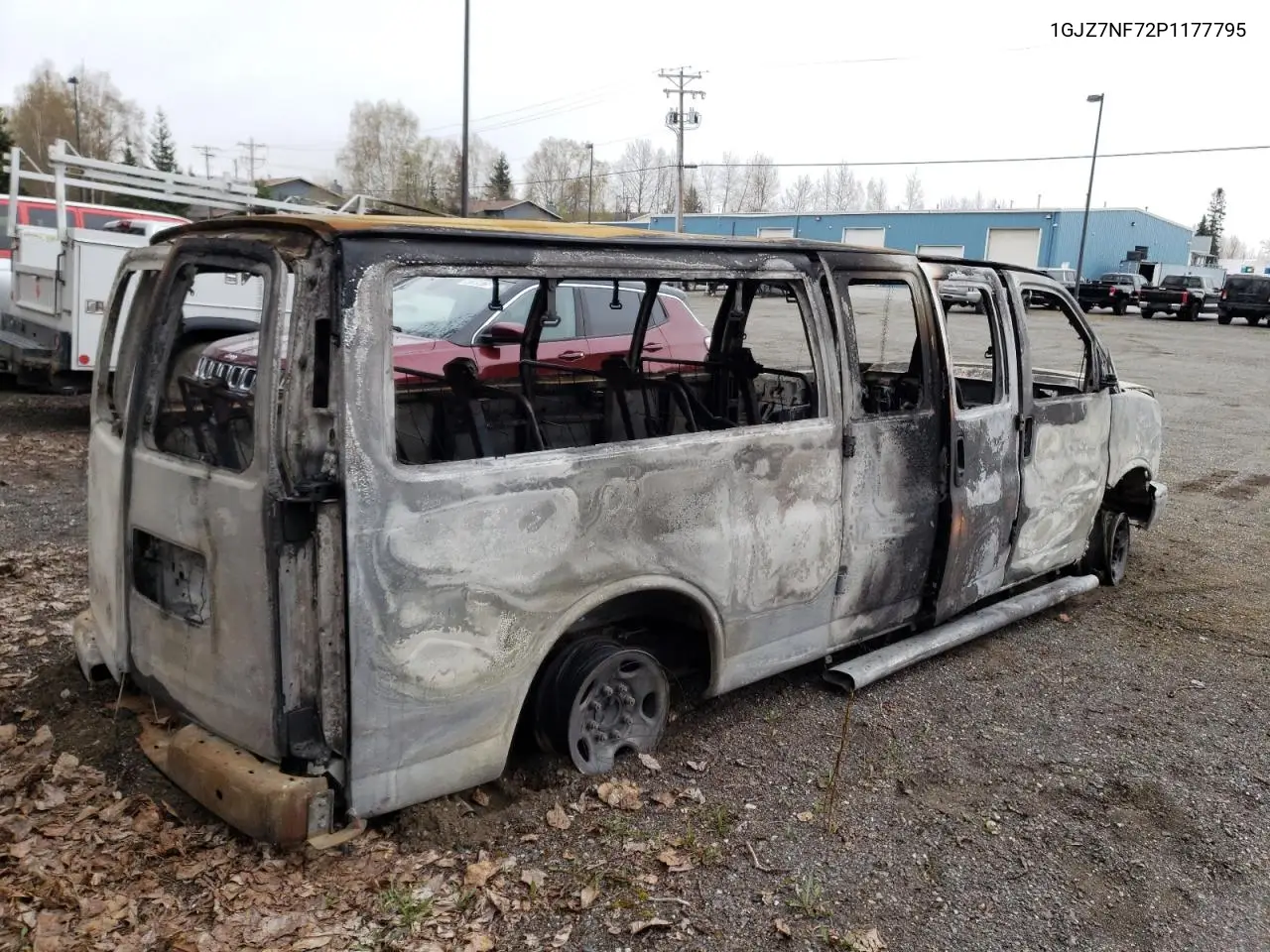 2023 GMC Savana G3500 Ls VIN: 1GJZ7NF72P1177795 Lot: 54760985
