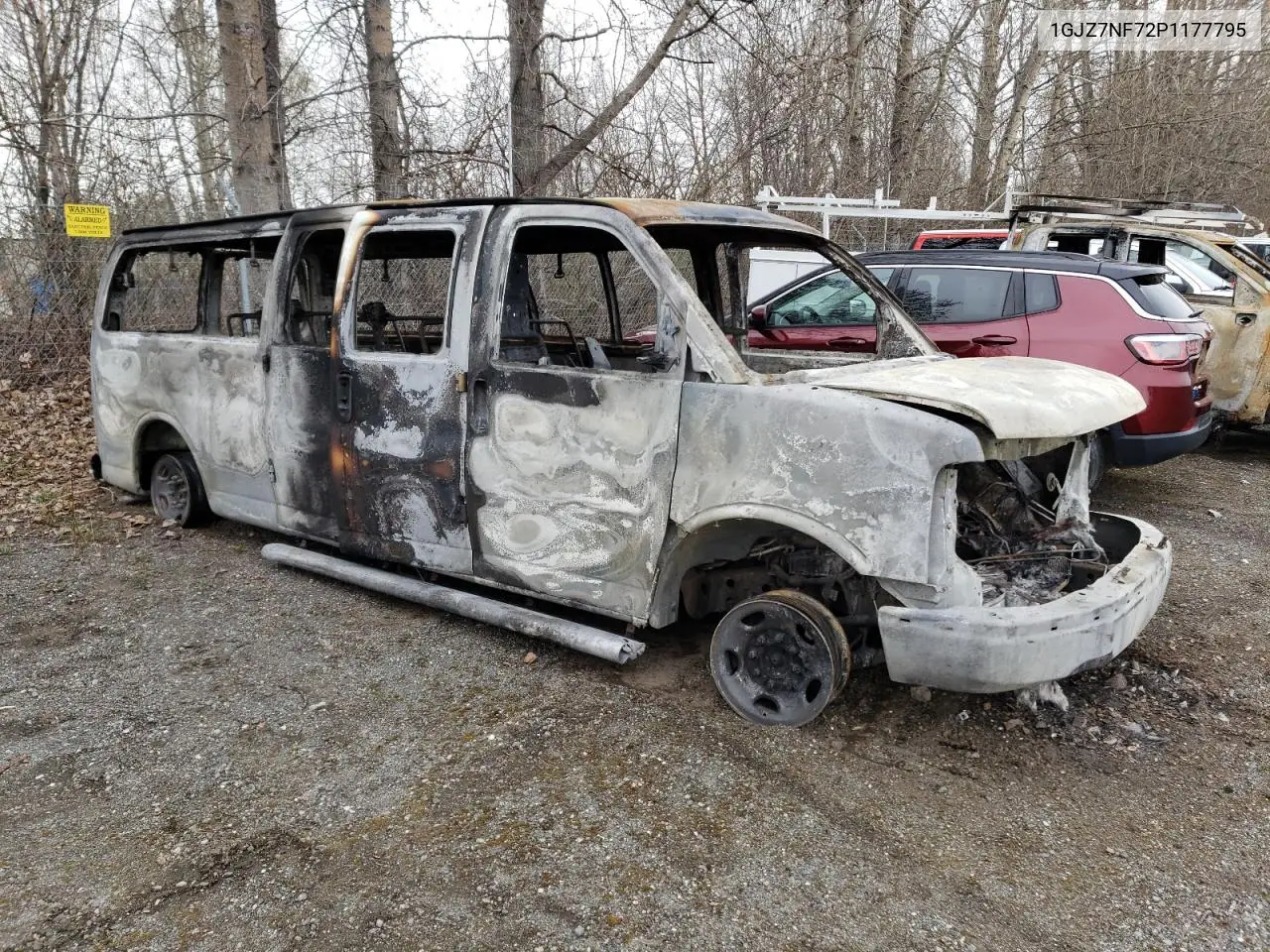 2023 GMC Savana G3500 Ls VIN: 1GJZ7NF72P1177795 Lot: 54760985