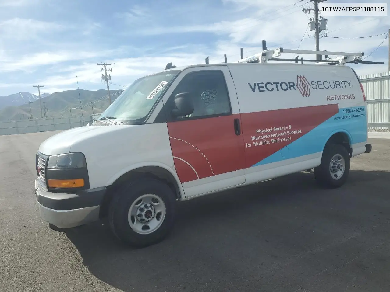 2023 GMC Savana G2500 VIN: 1GTW7AFP5P1188115 Lot: 56152955