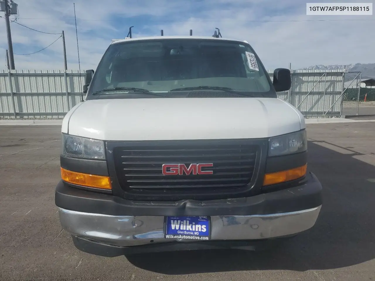 2023 GMC Savana G2500 VIN: 1GTW7AFP5P1188115 Lot: 56152955
