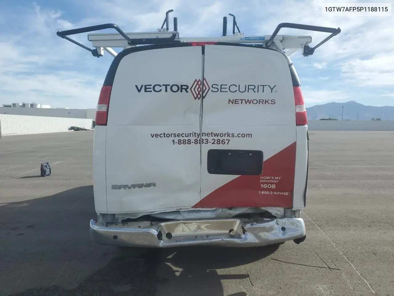 2023 GMC Savana G2500 VIN: 1GTW7AFP5P1188115 Lot: 56152955