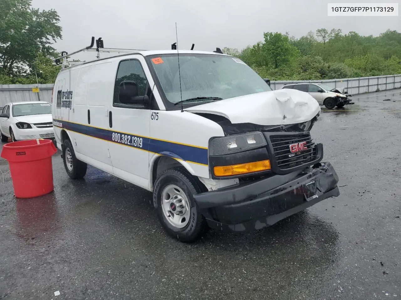 2023 GMC Savana G3500 VIN: 1GTZ7GFP7P1173129 Lot: 56990085