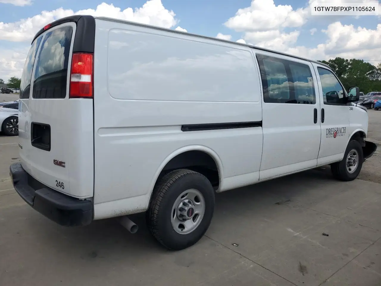 2023 GMC Savana G2500 VIN: 1GTW7BFPXP1105624 Lot: 57222205