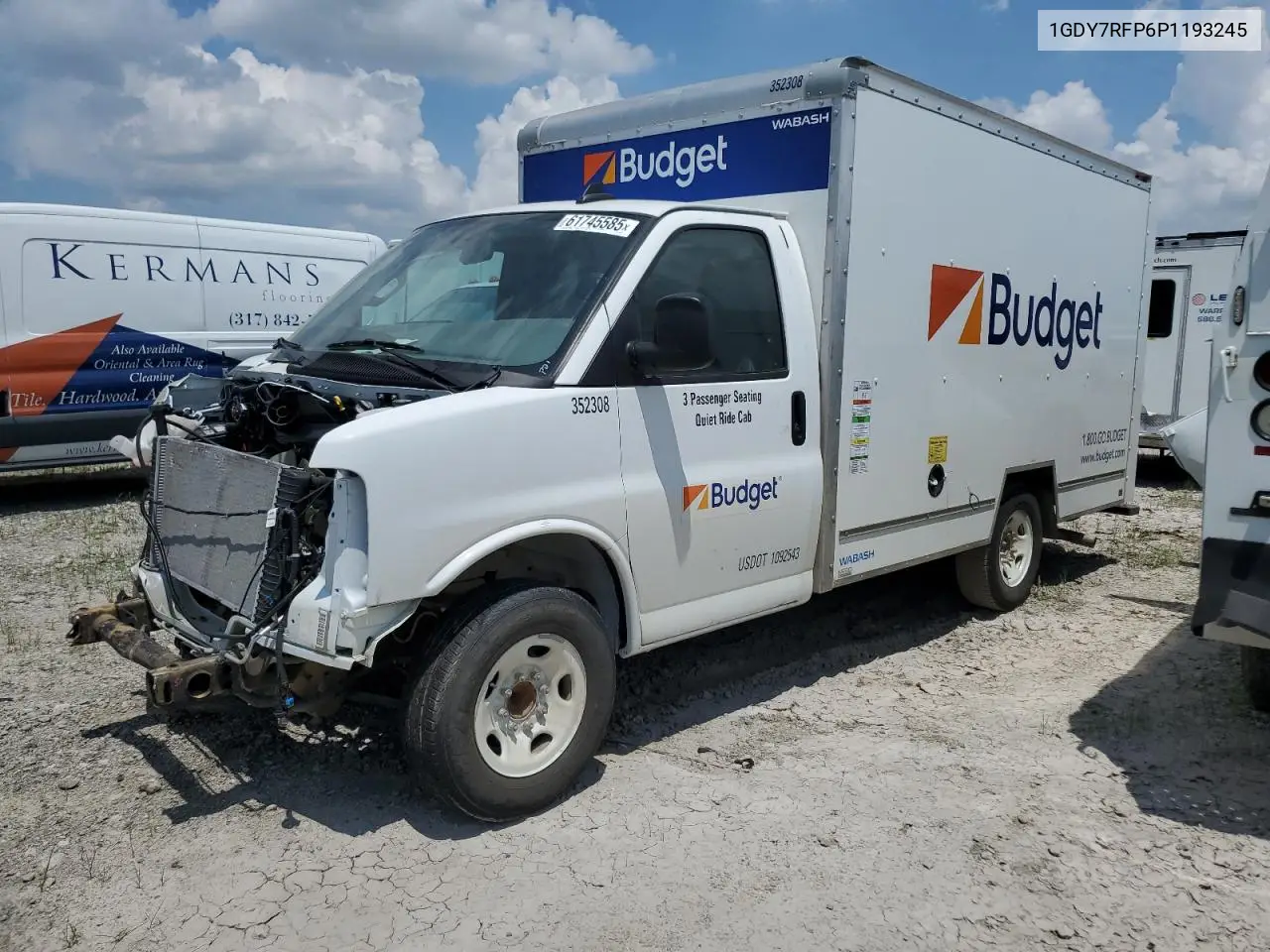 2023 GMC Savana Cutaway G3500 VIN: 1GDY7RFP6P1193245 Lot: 61745585