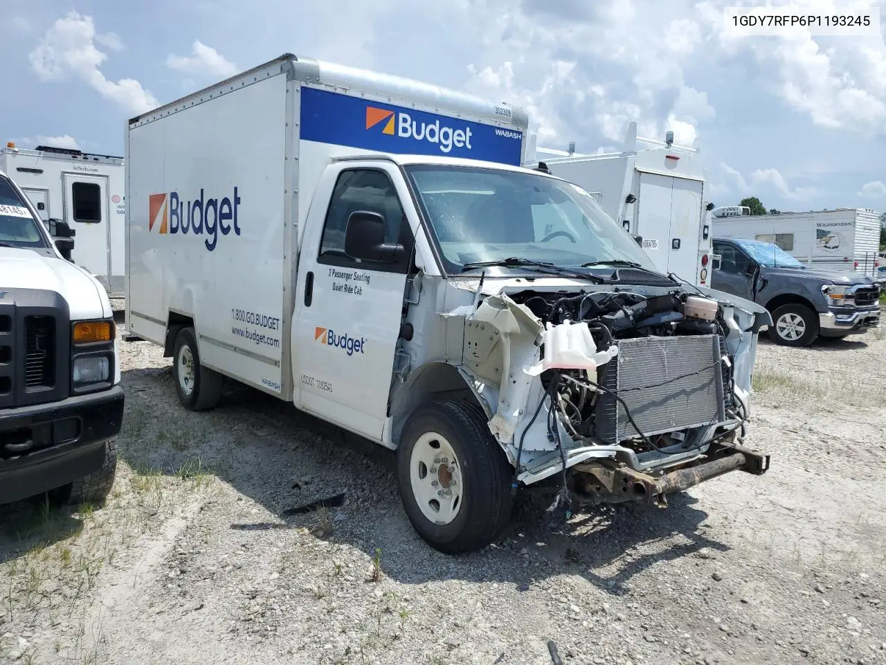 2023 GMC Savana Cutaway G3500 VIN: 1GDY7RFP6P1193245 Lot: 61745585
