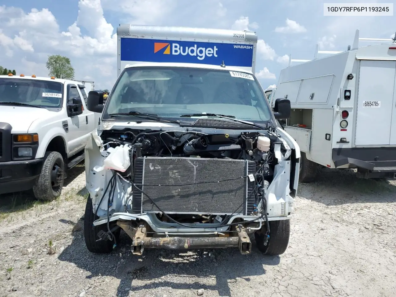 2023 GMC Savana Cutaway G3500 VIN: 1GDY7RFP6P1193245 Lot: 61745585