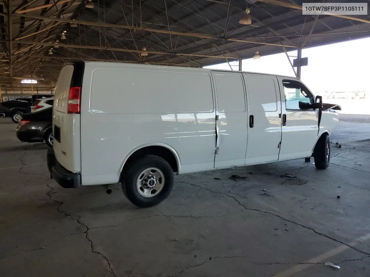 2023 GMC Savana G2500 VIN: 1GTW7BFP3P1105111 Lot: 62160735