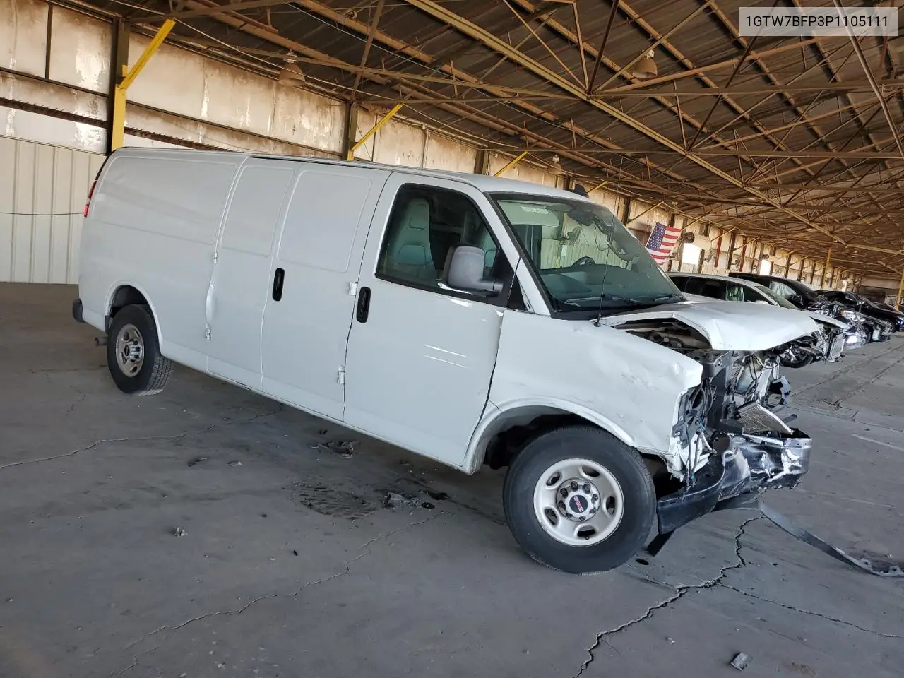 2023 GMC Savana G2500 VIN: 1GTW7BFP3P1105111 Lot: 62160735