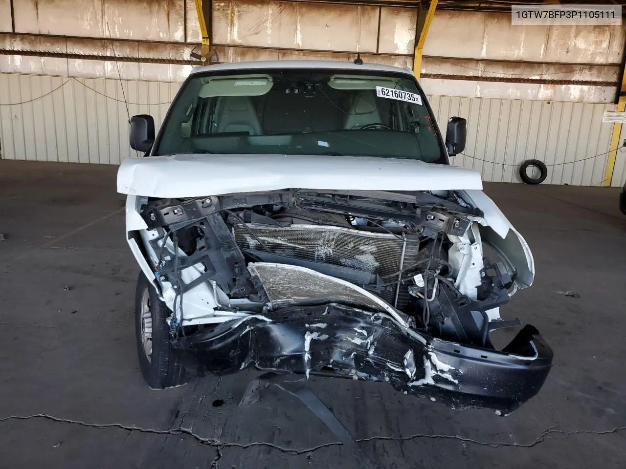 2023 GMC Savana G2500 VIN: 1GTW7BFP3P1105111 Lot: 62160735