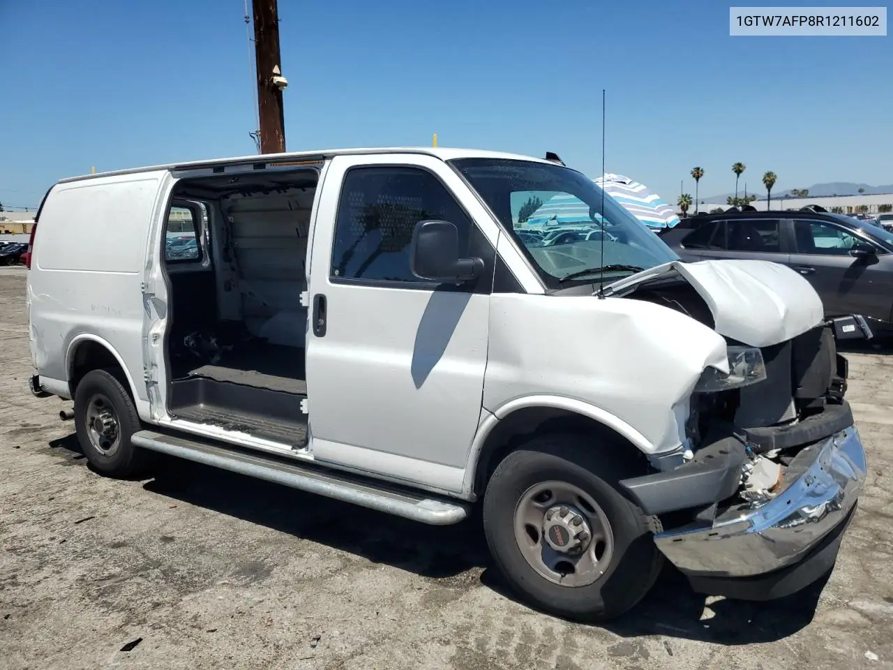 2024 GMC Savana G2500 VIN: 1GTW7AFP8R1211602 Lot: 55836225