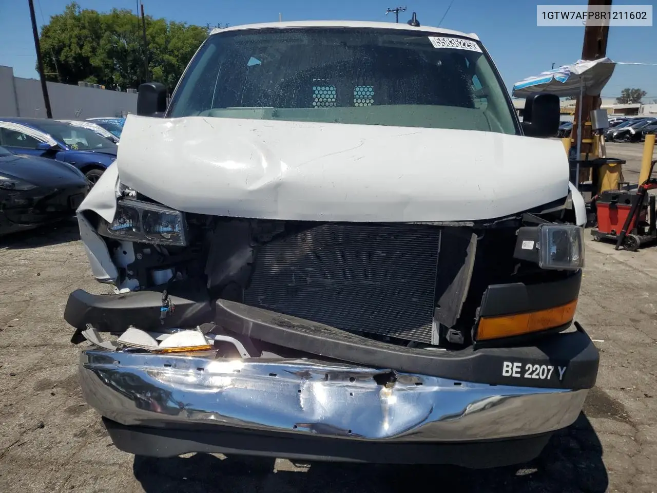 2024 GMC Savana G2500 VIN: 1GTW7AFP8R1211602 Lot: 55836225