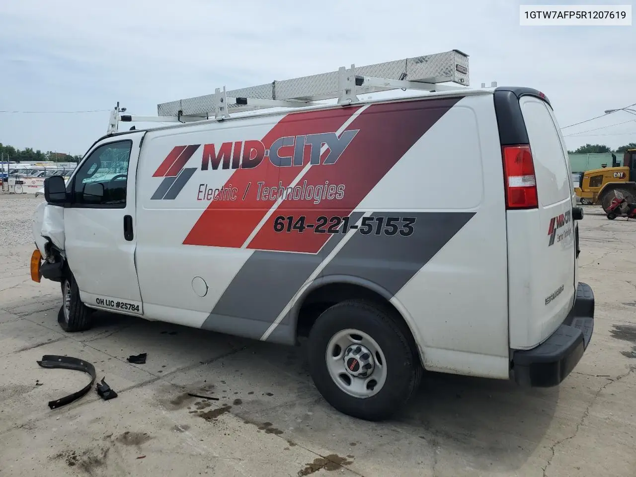 2024 GMC Savana G2500 VIN: 1GTW7AFP5R1207619 Lot: 64571815