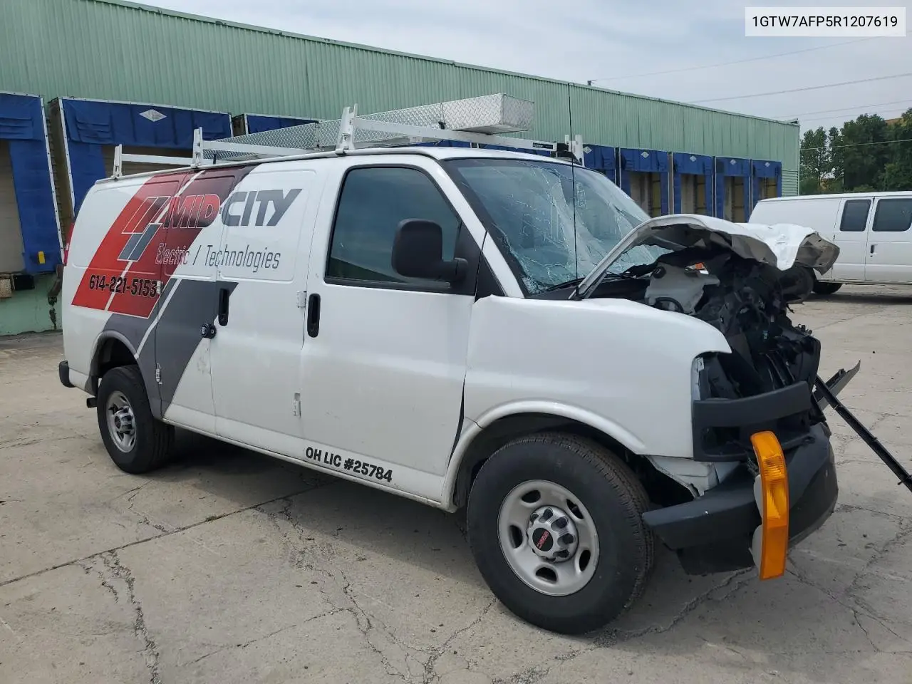 2024 GMC Savana G2500 VIN: 1GTW7AFP5R1207619 Lot: 64571815