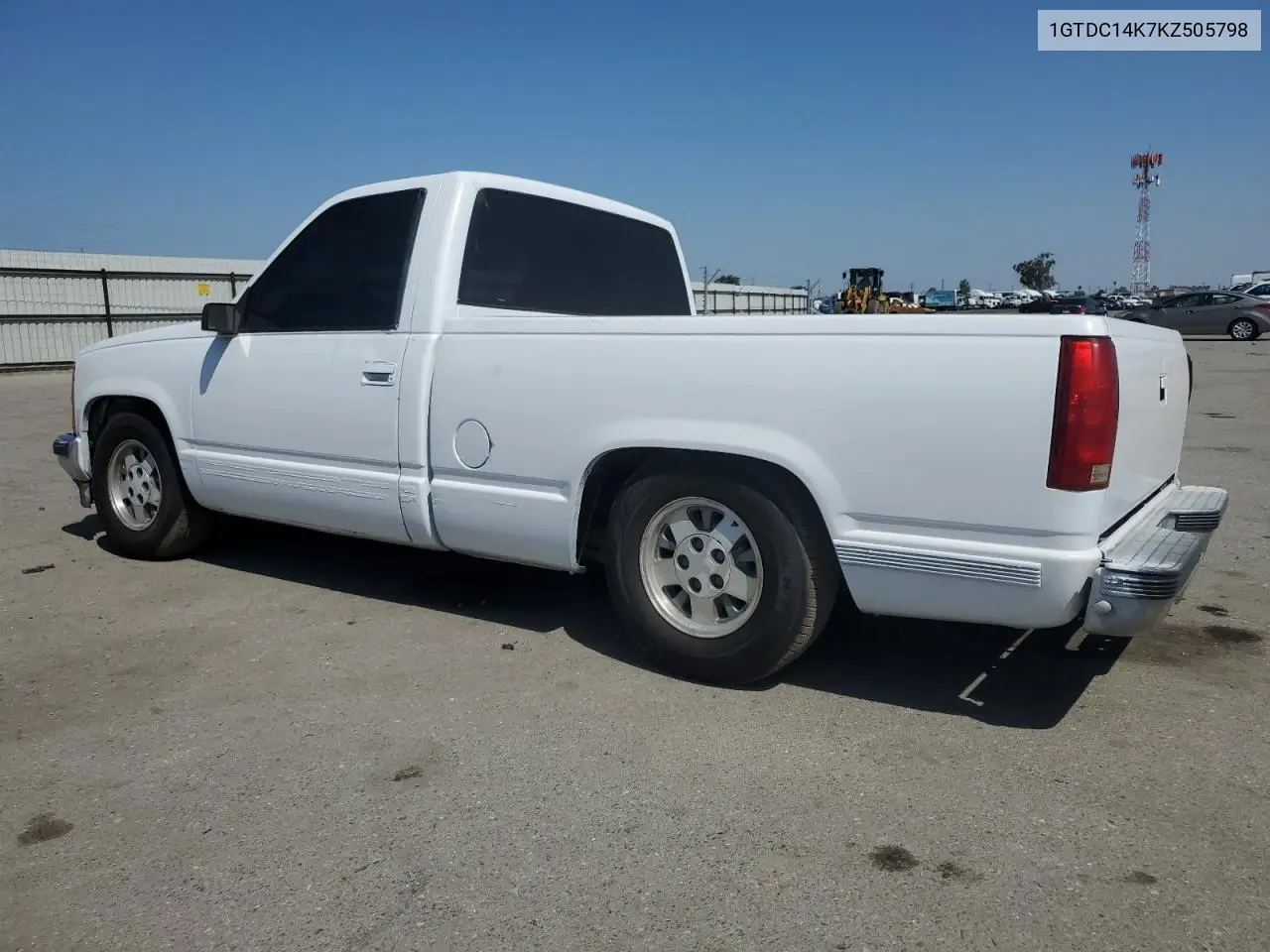 1989 GMC Sierra C1500 VIN: 1GTDC14K7KZ505798 Lot: 54166215
