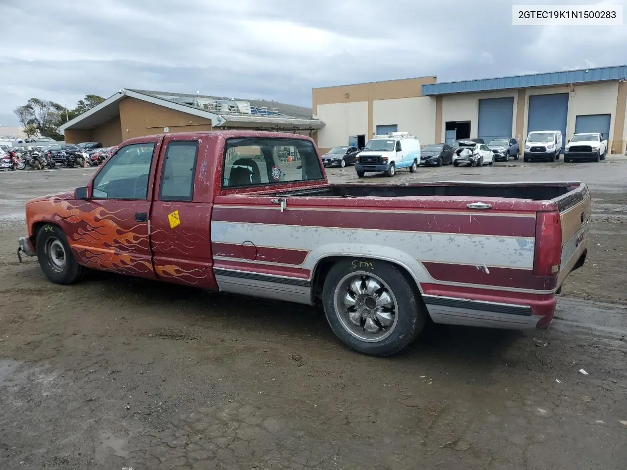 1992 GMC Sierra C1500 VIN: 2GTEC19K1N1500283 Lot: 54709365