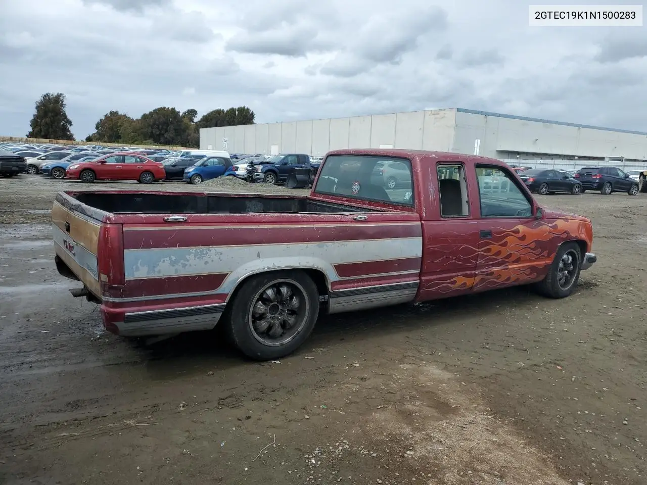 1992 GMC Sierra C1500 VIN: 2GTEC19K1N1500283 Lot: 54709365