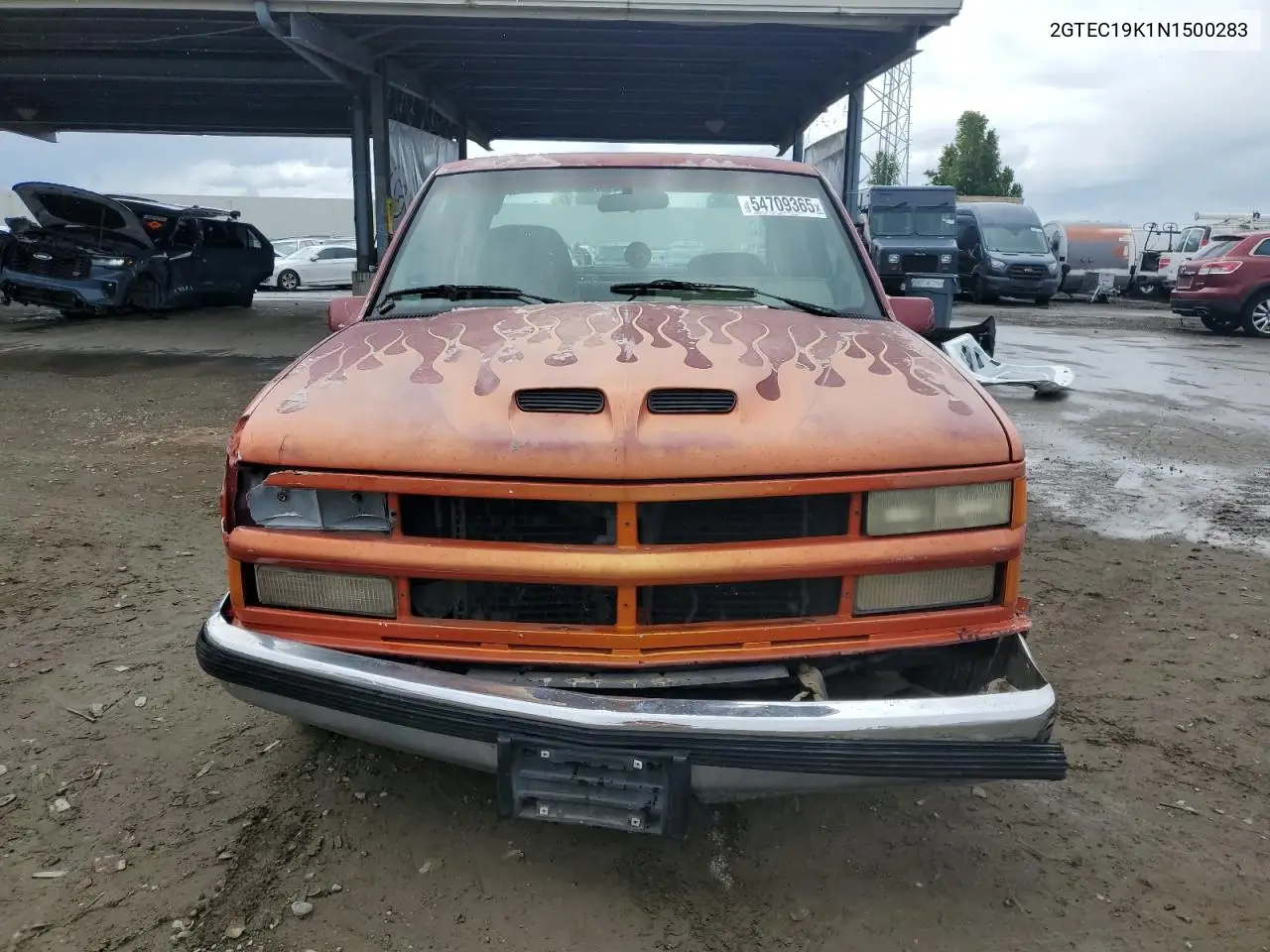 1992 GMC Sierra C1500 VIN: 2GTEC19K1N1500283 Lot: 54709365