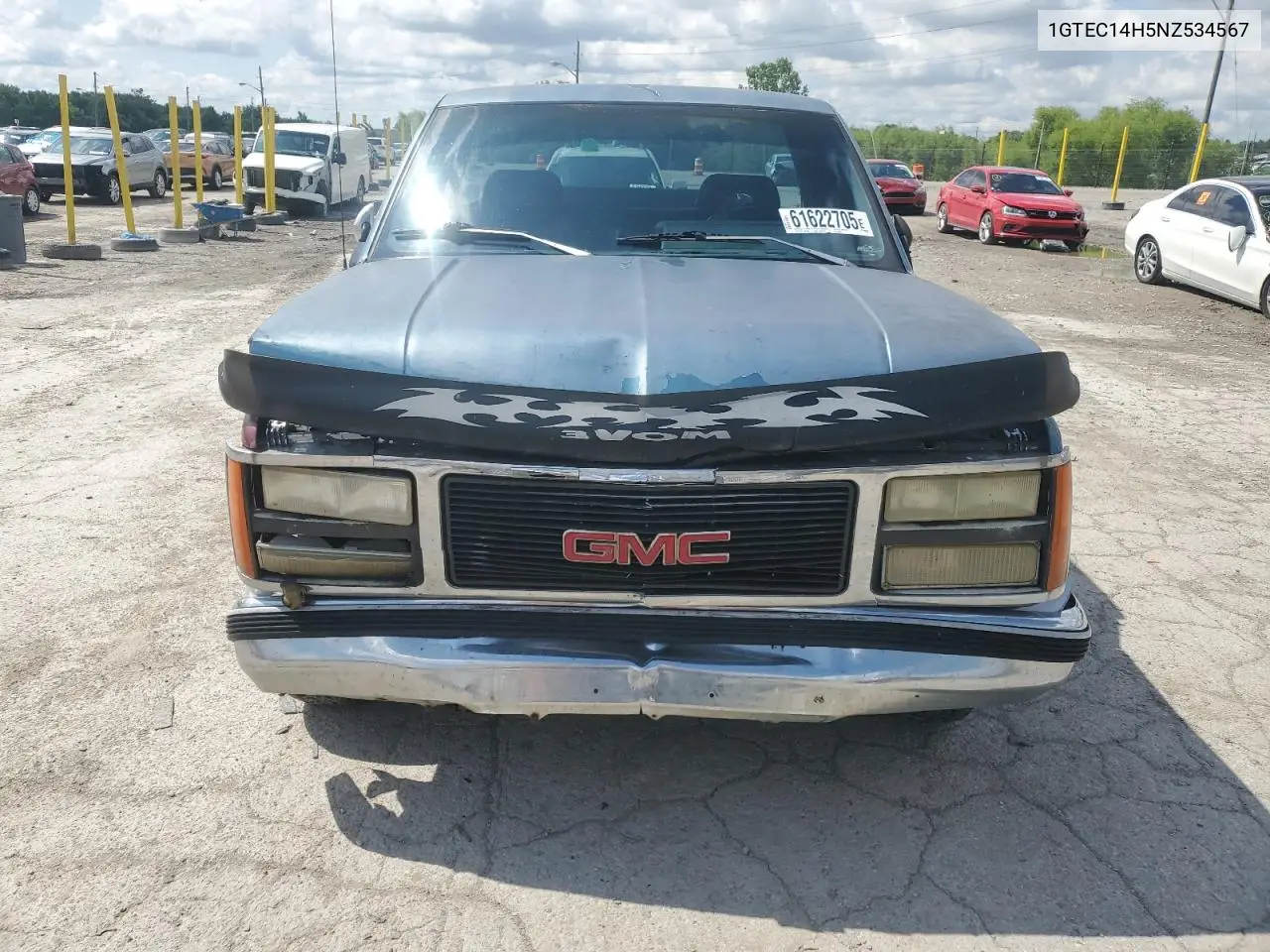 1992 GMC Sierra C1500 VIN: 1GTEC14H5NZ534567 Lot: 61622705
