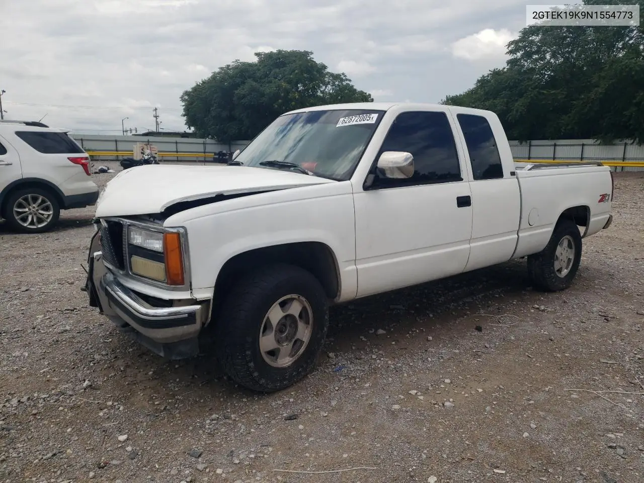 1992 GMC Sierra K1500 VIN: 2GTEK19K9N1554773 Lot: 62872005