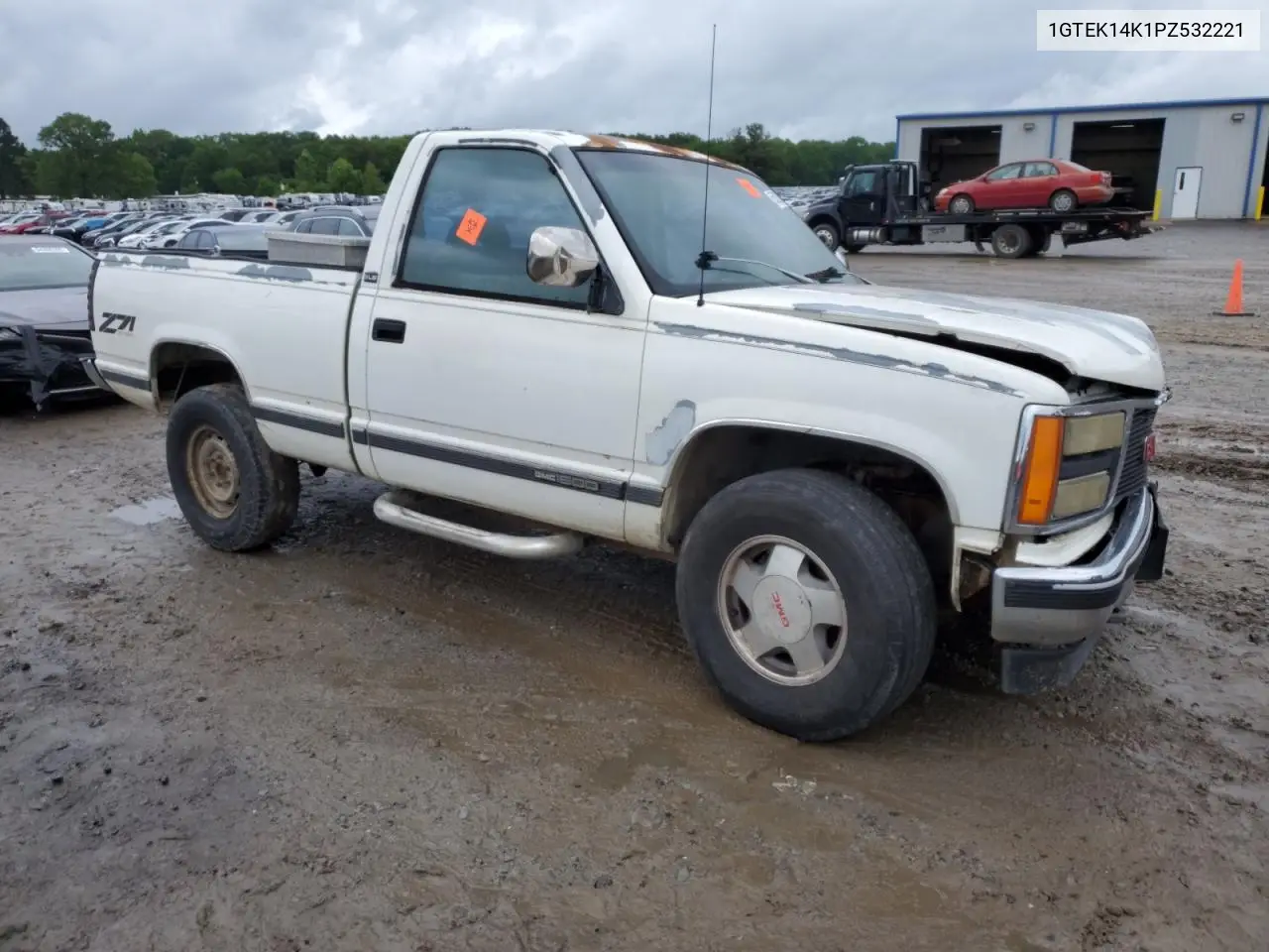 1993 GMC Sierra K1500 VIN: 1GTEK14K1PZ532221 Lot: 56522675