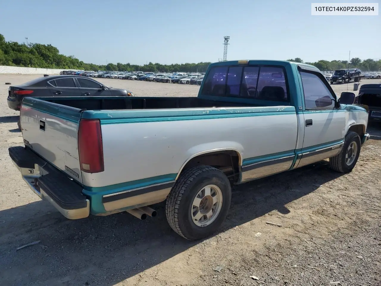 1993 GMC Sierra C1500 VIN: 1GTEC14K0PZ532594 Lot: 56628435