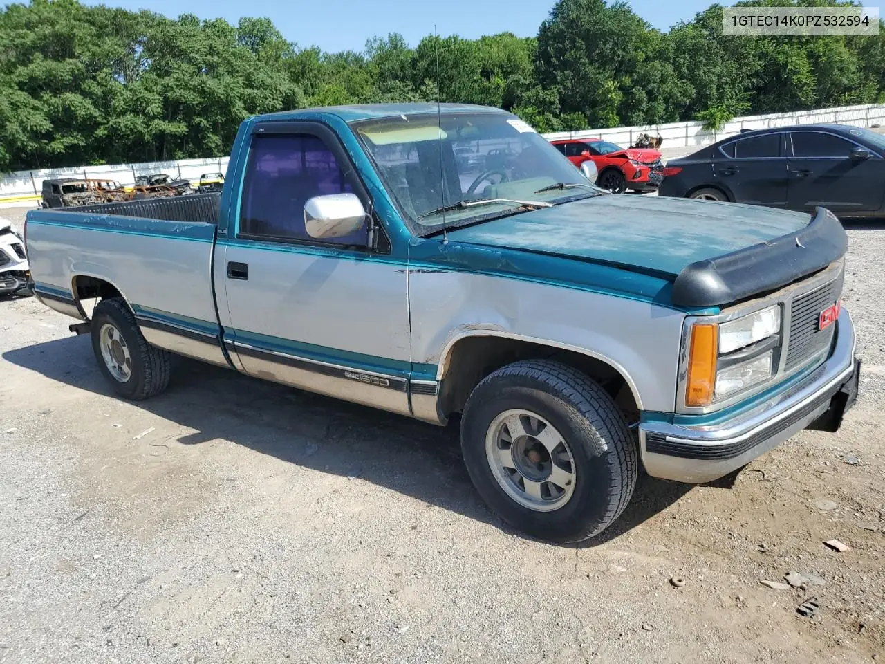 1993 GMC Sierra C1500 VIN: 1GTEC14K0PZ532594 Lot: 56628435