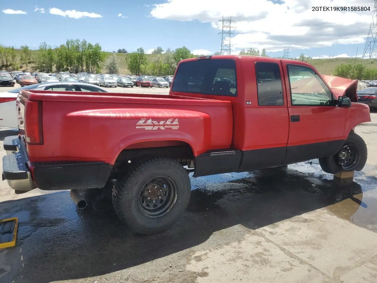1994 GMC Sierra K1500 VIN: 2GTEK19K9R1585804 Lot: 57413355